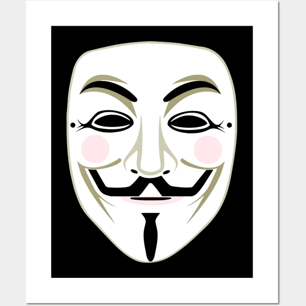 Guy Fawkes Wall Art by radiogalaxy